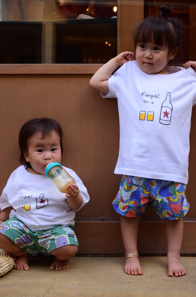 SAVEUR乾杯Tシャツ